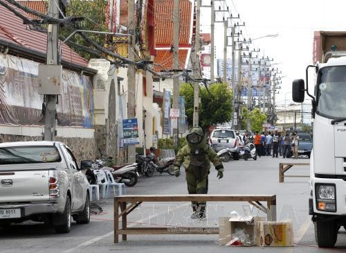 Acht Bombenanschläge innerhalb von 24 Stunden in Thailand - ảnh 1